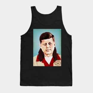 JFK mullet 35th US president John bowling Tank Top